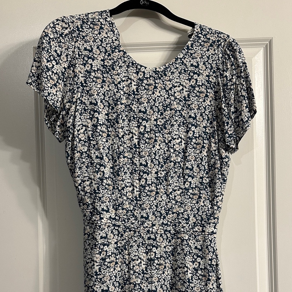Abercrombie Backless Floral Romper